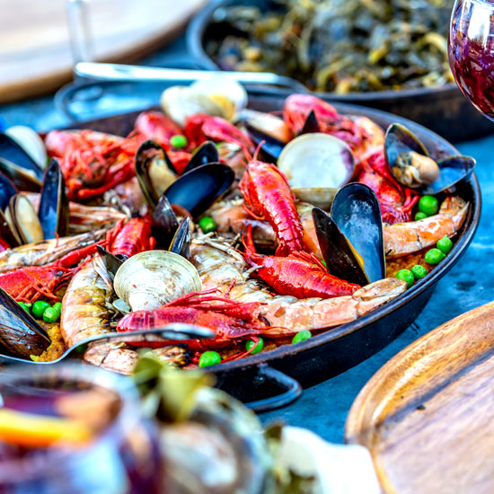 Seafood Paella