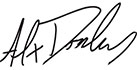 Alex Donley signature